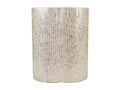 Stool - Gray Stone, W 15.7 x D 15.7 x H 19.7 in