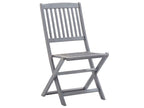 Set of 8 Chairs - Black Resin, W 20.5 x D 22.4 x H 33.1 in