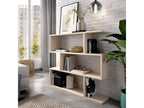 Bookcase - Brown Engineered Wood, W 43.3 x D 9.8 x H 37.8 in