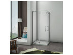 Home Item - Silver Glass, W 31.5 x D 0.2 x H 76.8 in
