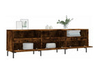 TV Stand - Brown Engineered Wood, W 59.1 x D 11.8 x H 17.5 in
