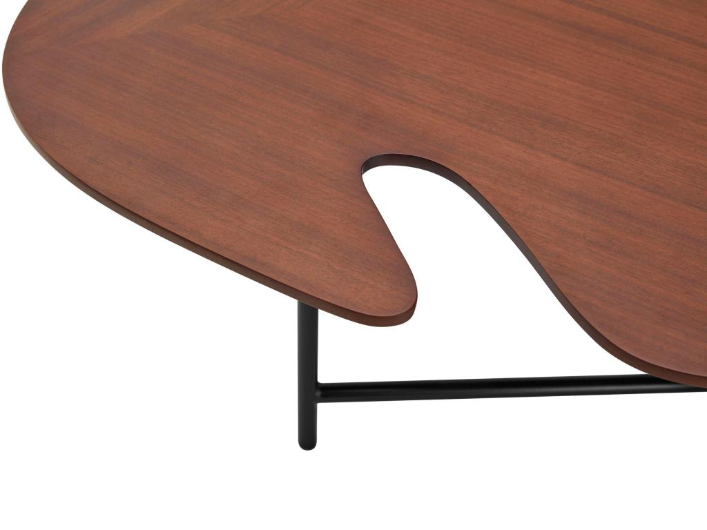 Table - Brown Composite, W 47.2 x D 31.5 x H 14.6 in
