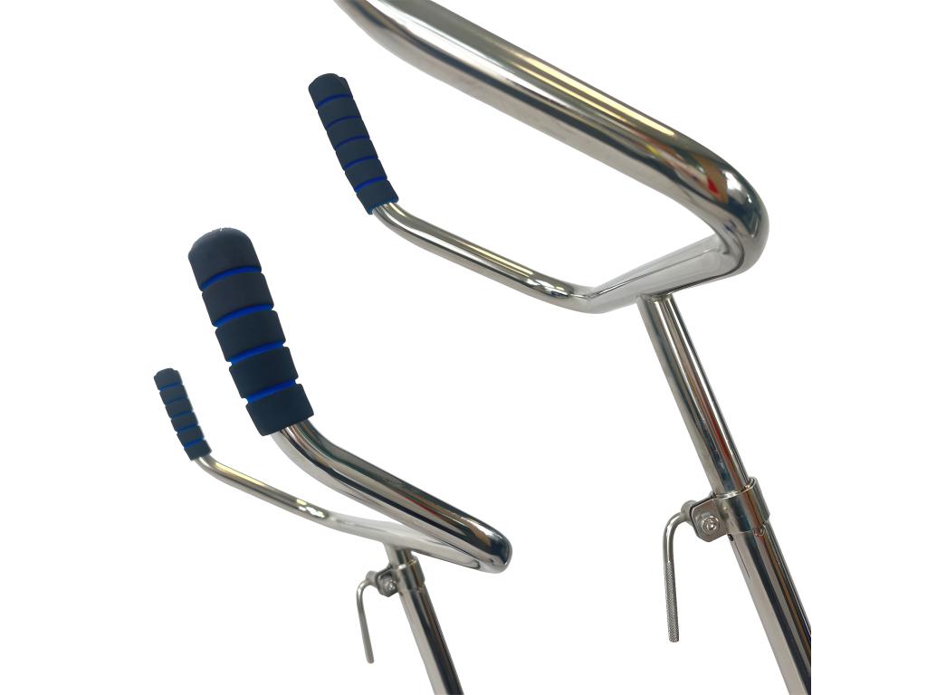 Pool Bike - Black Mdf, W 76 x D 42.9 x H 31.9 in