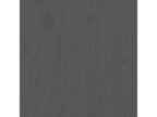 Table - Gray Solid Wood, W 31.5 x D 15.7 x H 29.1 in
