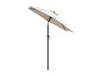 Patio Umbrella - Orange Aluminum
