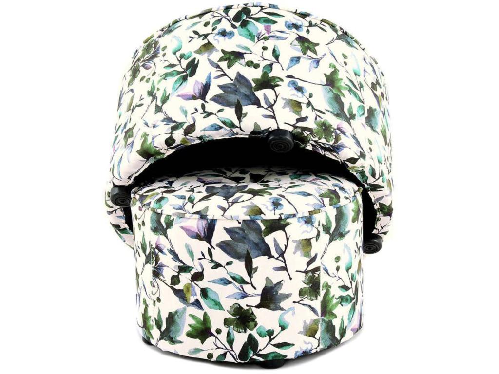 Set of 2 Home Items - White Polyester Fabric, W 22.8 x D 22.8 x H 14.2 in