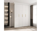 Wardrobe - Gold Engineered Wood, W 63 x D 15.7 x H 96.5 in