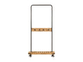 Home Item - Natural Wood, W 35.4 x D 13.8 x H 74.8 in