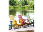 Chair - Red Wood, W 29.5 x D 34.6 x H 34.6 in