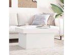 Coffee Table - White Engineered Wood, W 31.5 x D 21.7 x H 15.7 in