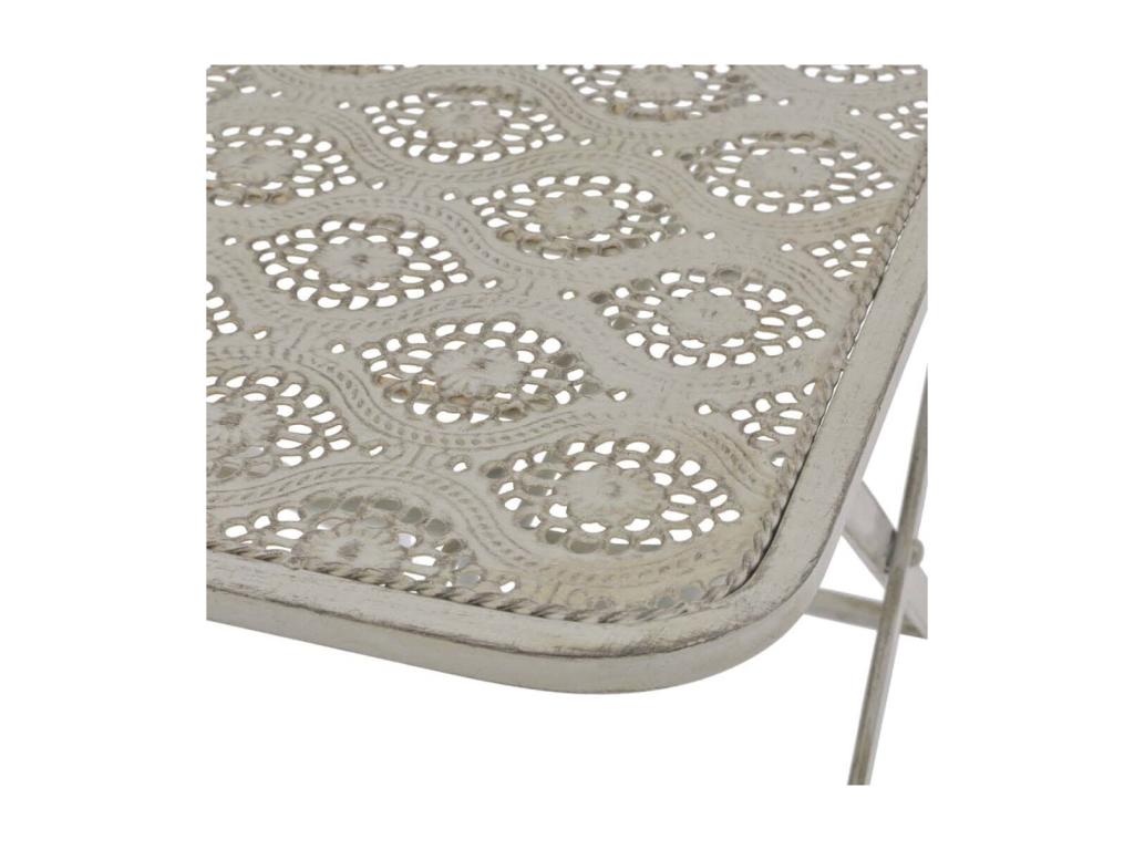 Set of 3 Home Items - Gray Plastic, W 15.4 x D 15.4 x H 16.9 in