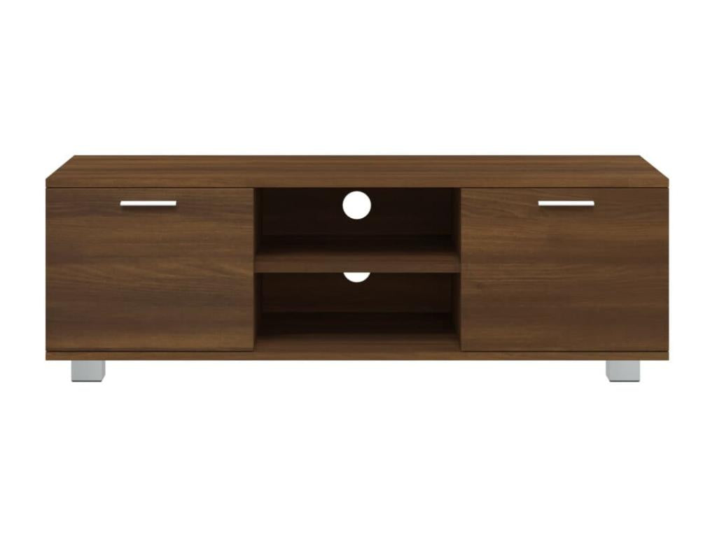 TV Stand - Brown Engineered Wood, W 47.2 x D 15.9 x H 13.8 in