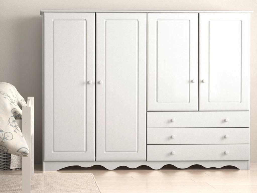 Cabinet - White Linen, W 15 x D 72.8 x H 54.3 in