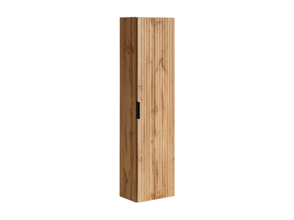 Wardrobe - Natural Engineered Wood, W 13.8 x D 9.8 x H 55.1 in