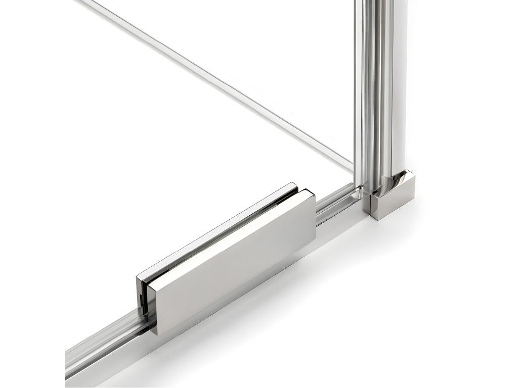 Home Item - Silver Glass, W 35.4 x D 35.4 x H 78.7 in