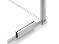 Home Item - Silver Glass, W 35.4 x D 35.4 x H 78.7 in