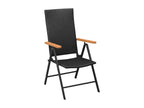 Set of 5 Home Items - Black Composite, W 59.1 x D 35.4 x H 29.1 in