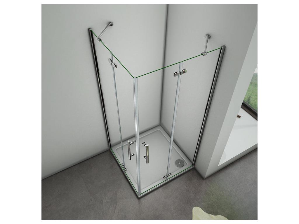 Home Item - Silver Glass, W 31.5 x D 0.2 x H 76.8 in