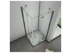 Home Item - Silver Glass, W 31.5 x D 0.2 x H 76.8 in
