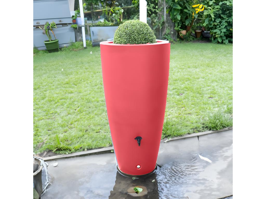 Home Item - Gray Plastic, W 23.6 x D 23.6 x H 47.6 in