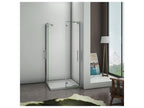 Home Item - Silver Glass, W 31.5 x D 0.2 x H 76.8 in