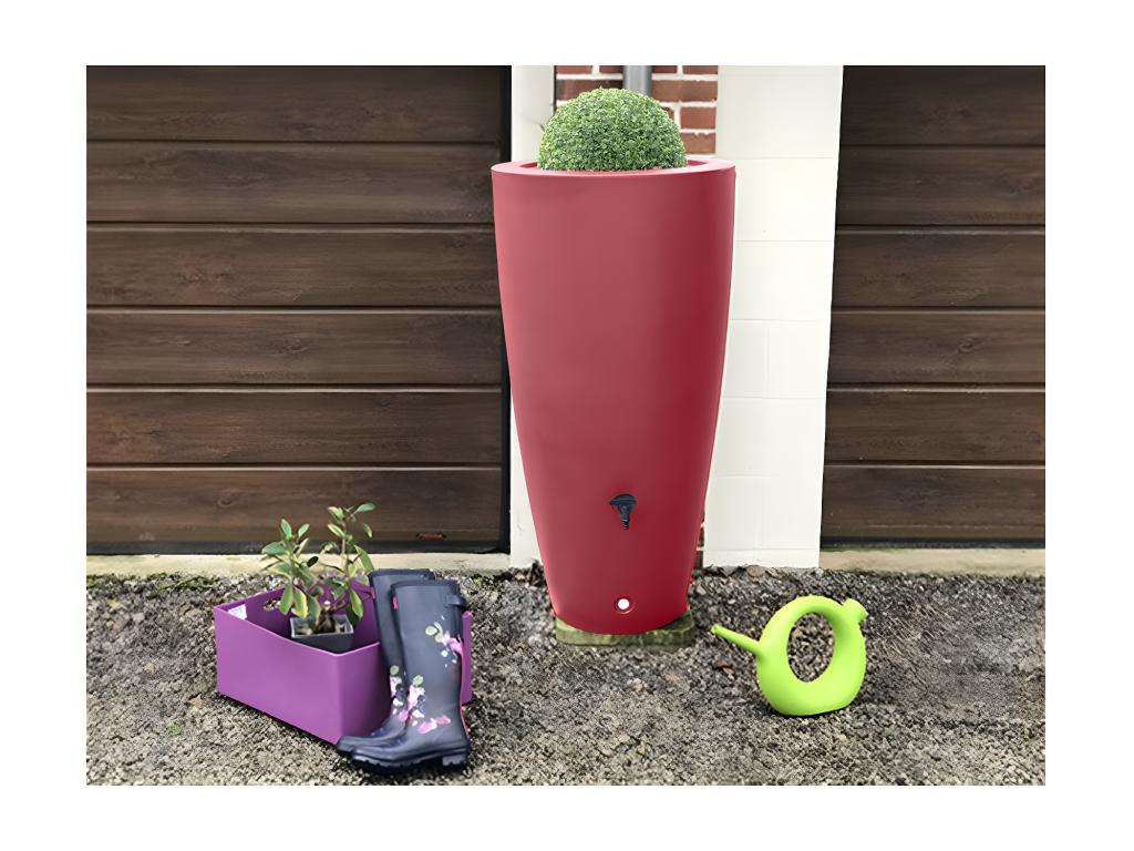 Home Item - Gray Plastic, W 23.6 x D 23.6 x H 47.6 in