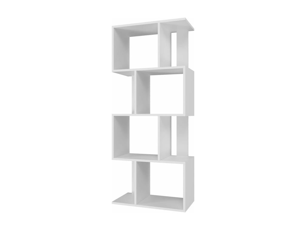 Shelf - White Engineered Wood, W 23.6 x D 5.9 x H 55.1 in