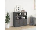 Sideboard - Gray Wood, W 39.4 x D 15.7 x H 42.7 in
