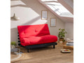 Latex Mattress - Red, W 78.7 x D 78.7 x H 5.1 in