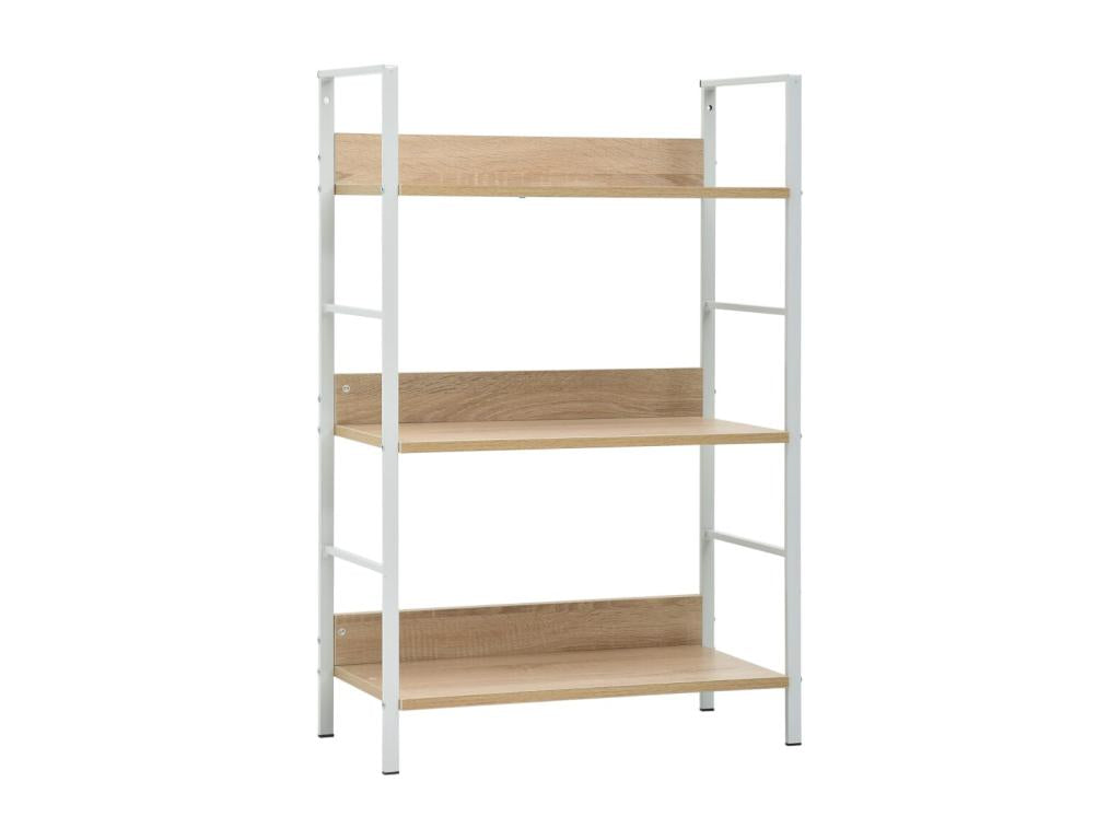 Bookcase - Brown Engineered Wood, W 23.6 x D 10.9 x H 35.6 in