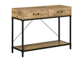 Shelf - Brown Wood, W 39.4 x D 13.8 x H 29.9 in