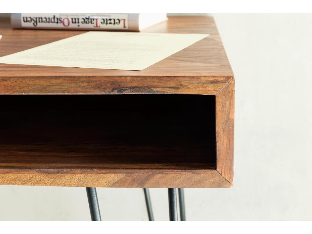 Desk - Brown, W 43.3 x D 23.6 x H 29.9 in