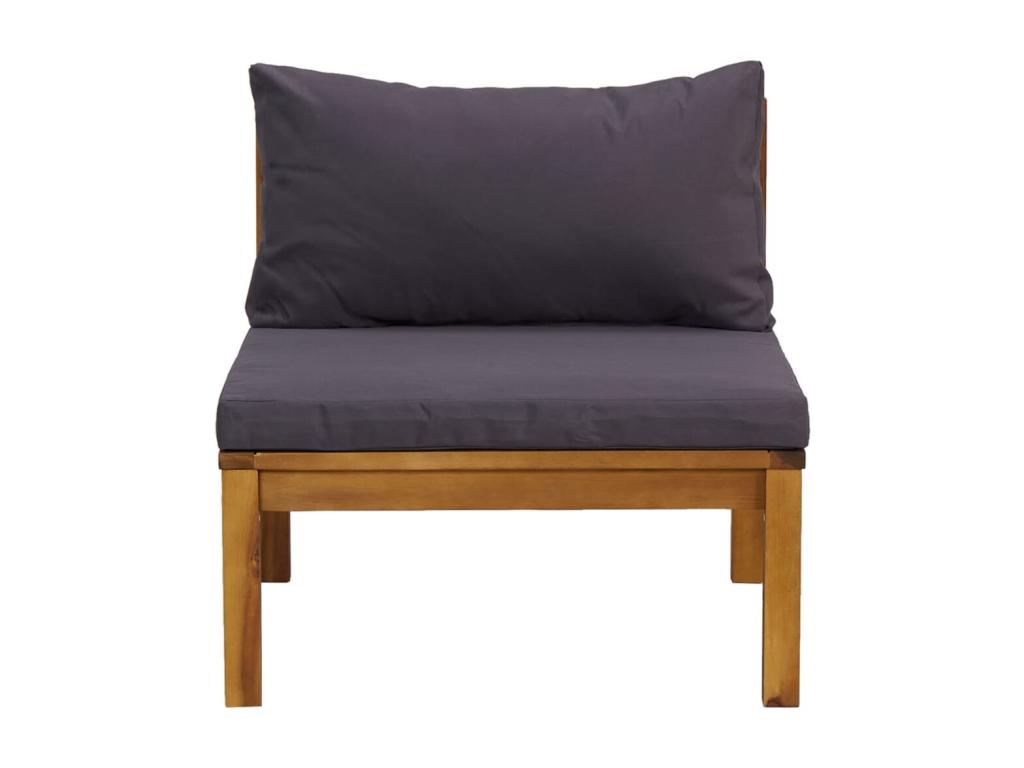 Sofa - Gray Acacia, W 25.6 x D 27.2 x H 24.6 in