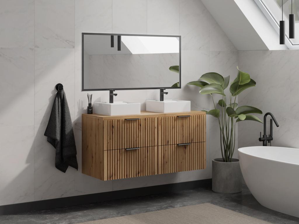 Cabinet - Natural Mdf, W 47.2 x D 18.1 x H 22.4 in