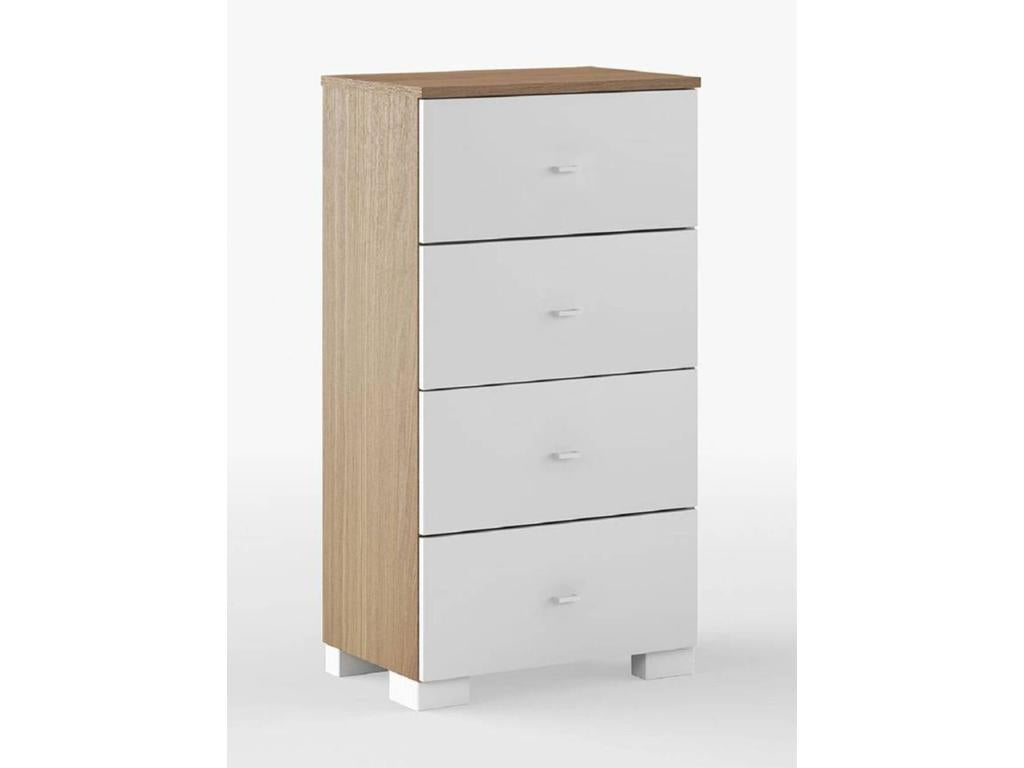 Dresser - Brown Mdf, W 21.7 x D 17.7 x H 41.3 in