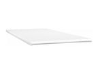 Bed Frame with Mattress - Black Velvet, W 79.9 x D 31.5 x H 13.8 in