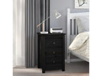 Table - Black Wood, W 15.7 x D 13.8 x H 24.2 in