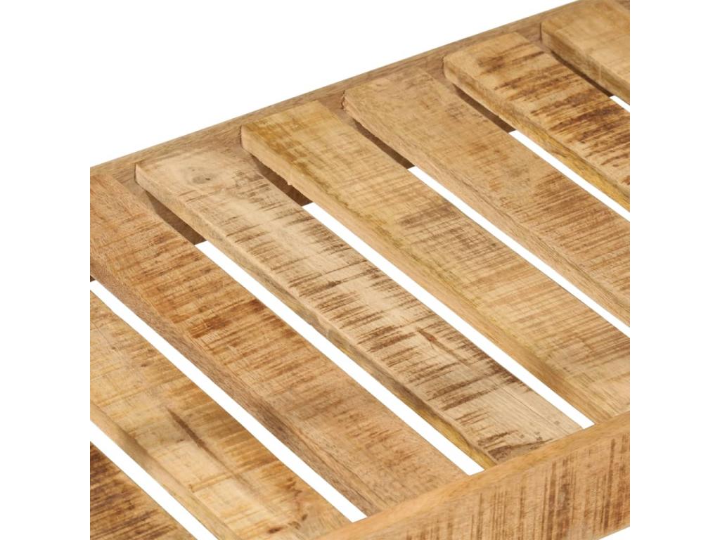 Home Item - Natural Wood, W 35.4 x D 13.8 x H 74.8 in