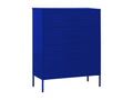 Dresser - Blue Steel, W 31.5 x D 13.8 x H 40 in