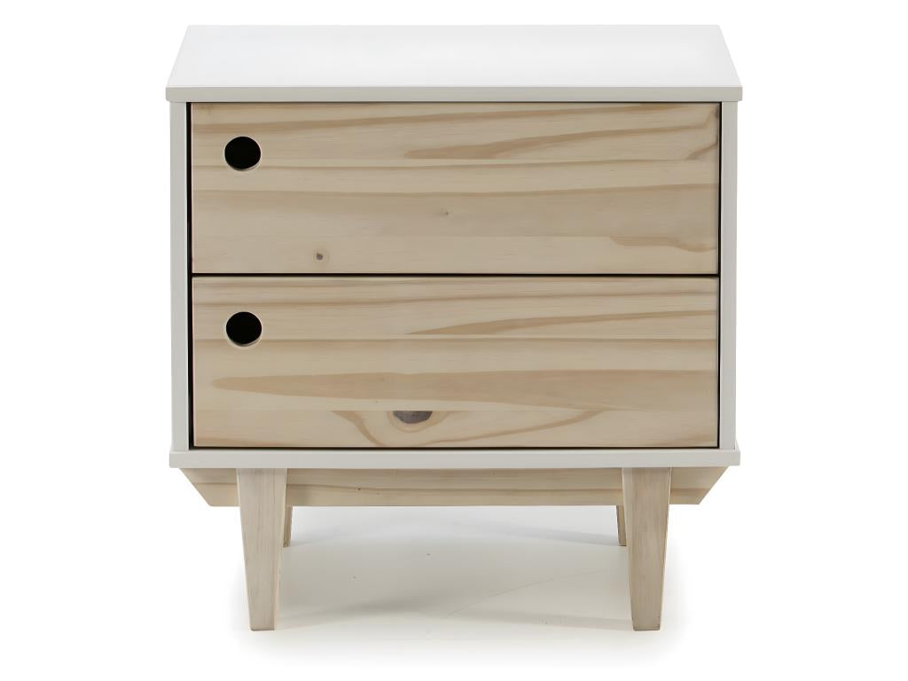 Home Item - White Engineered Wood, W 19.7 x D 13.8 x H 19.3 in