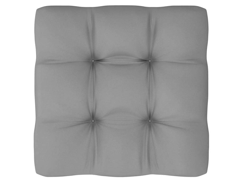 6-Piece Outdoor Patio Set with Cushions - Blue Wood, W 23.6 x D 17.7 x H 34.6 in