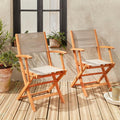 Armchair - Gray Wood, W 40.2 x D 22 x H 33.9 in