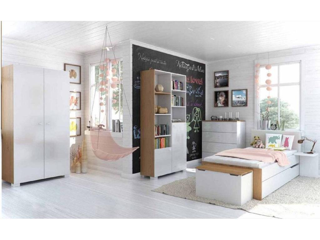 Dresser - Brown Mdf, W 21.7 x D 17.7 x H 41.3 in