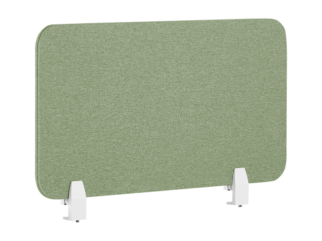 Desk - Green Polyester Fabric, W 28.3 x D 0.8 x H 15.7 in