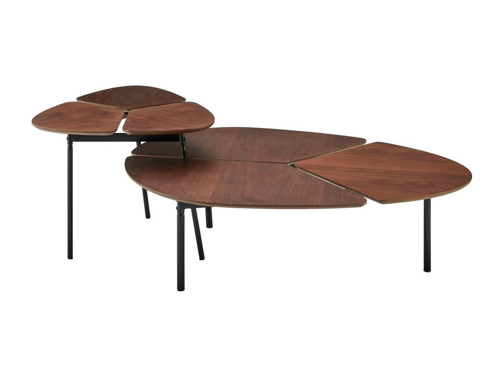 Table - Brown Composite, W 47.2 x D 31.5 x H 14.6 in