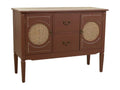 Sideboard - Brown Wood, W 41.7 x D 15.7 x H 30.7 in