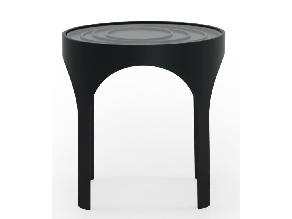 Coffee Table - Black Fonte, W 19.7 x D 19.7 x H 19.7 in