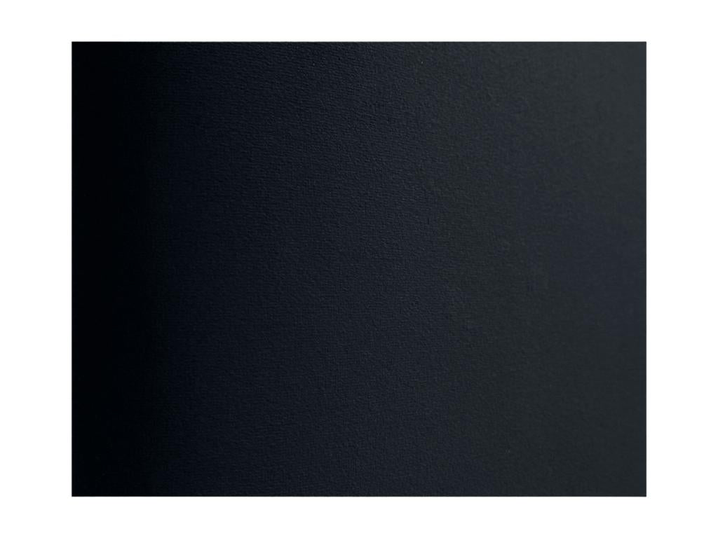 Bed - Black Velvet, W 53.1 x D 1.6 x H 19.7 in