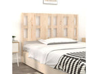 Bed - Brown Wood, W 55.3 x D 1.6 x H 39.4 in