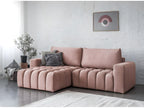 Mattress - Pink Velvet, W 98.4 x D 37.4 x H 33.5 in
